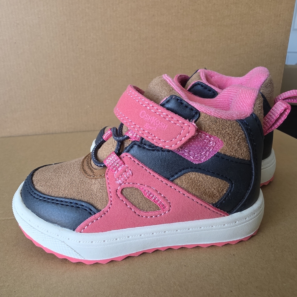 OshKosh B'gosh Pink and Brown Kids Shoes